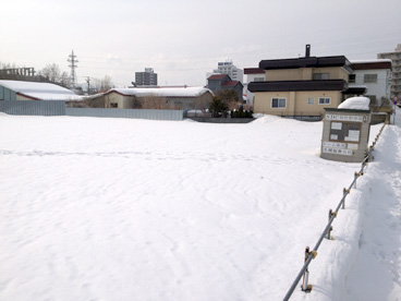 除雪前写真:A