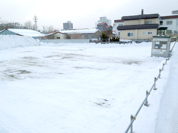 除雪後写真:A
