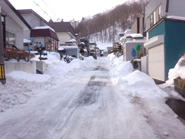 除雪前写真:B