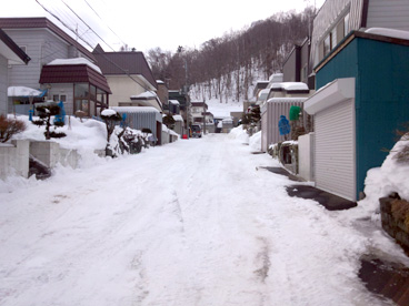 除雪後写真:A